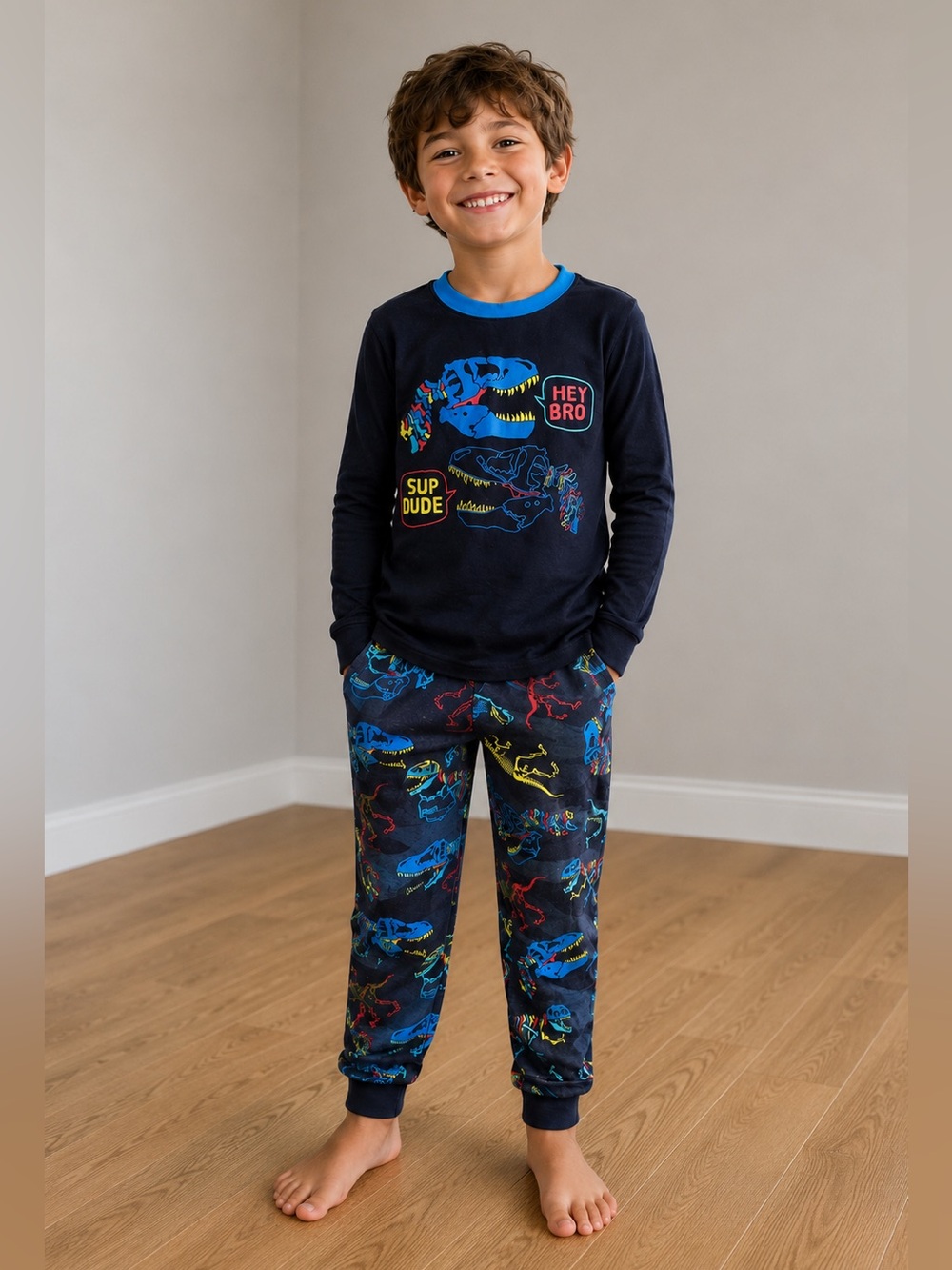 The Children's Place Multicolor Dinosaur Pajama Set